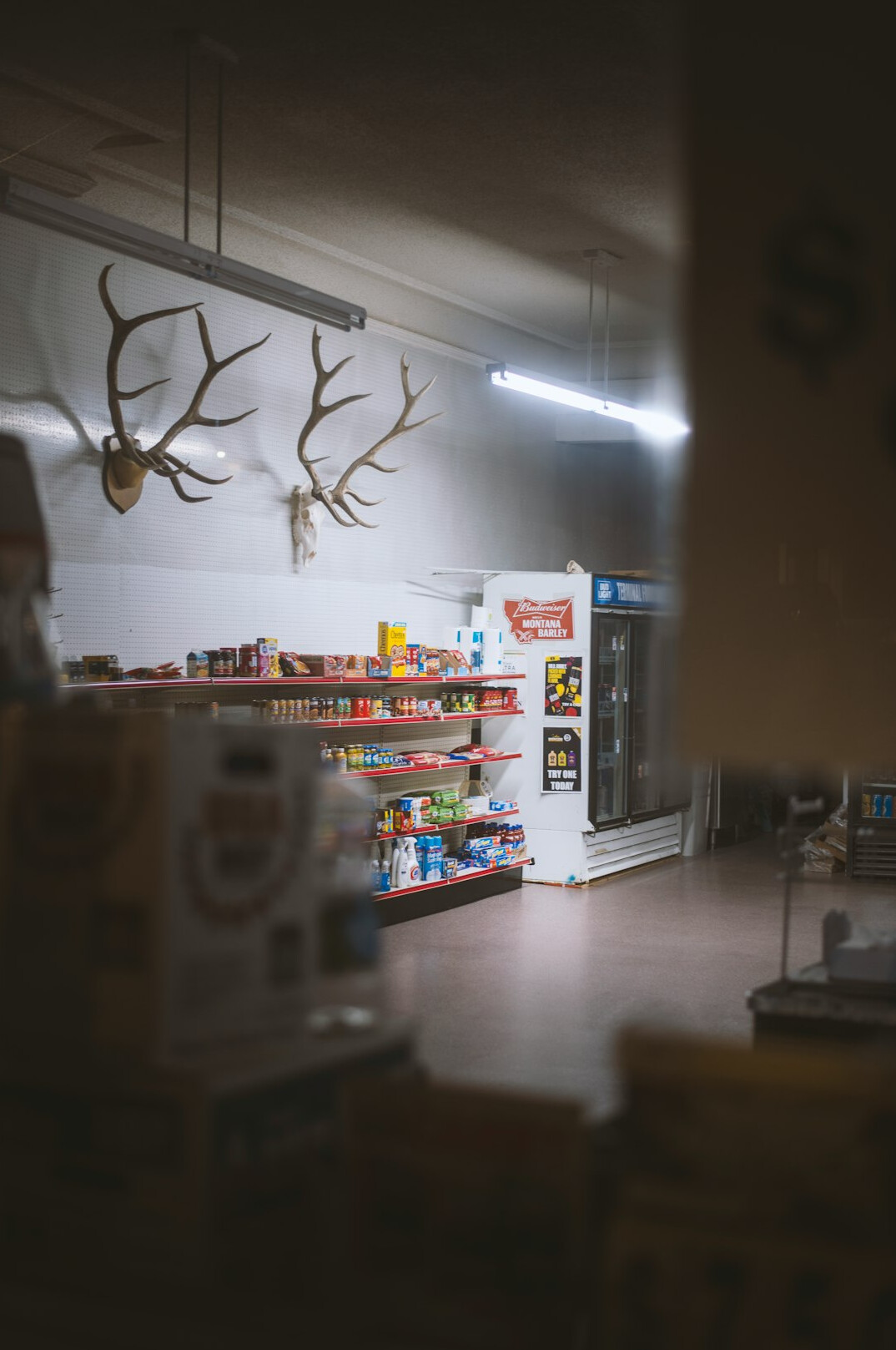 security camera in retail store